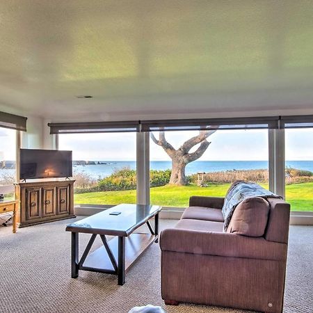 Cliffside Lighthouse Beach Home With Ocean View Coos Bay Bagian luar foto